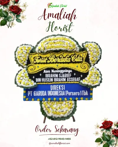 Papan Bunga Duka serangmekar